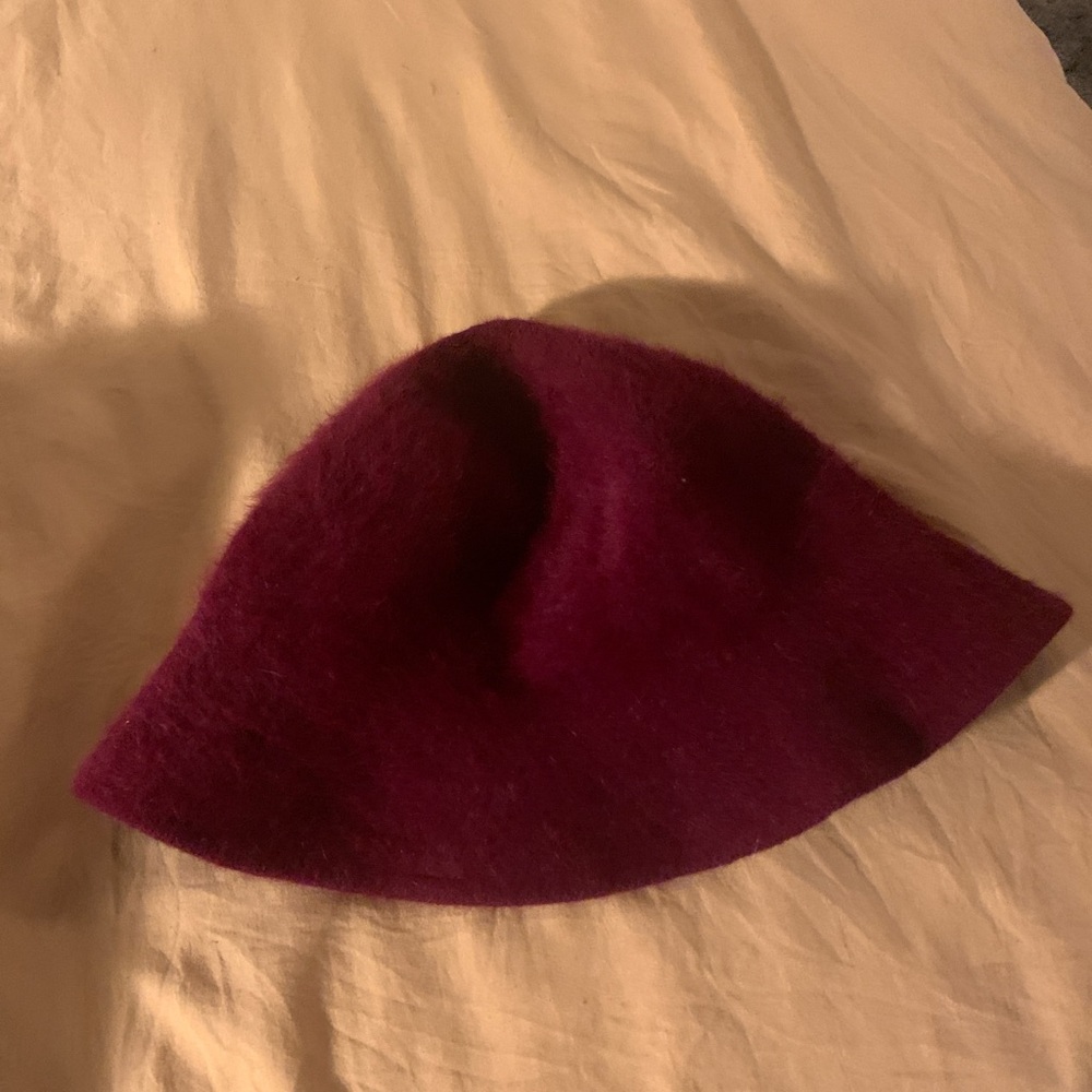 Burgundy Bucket Hat